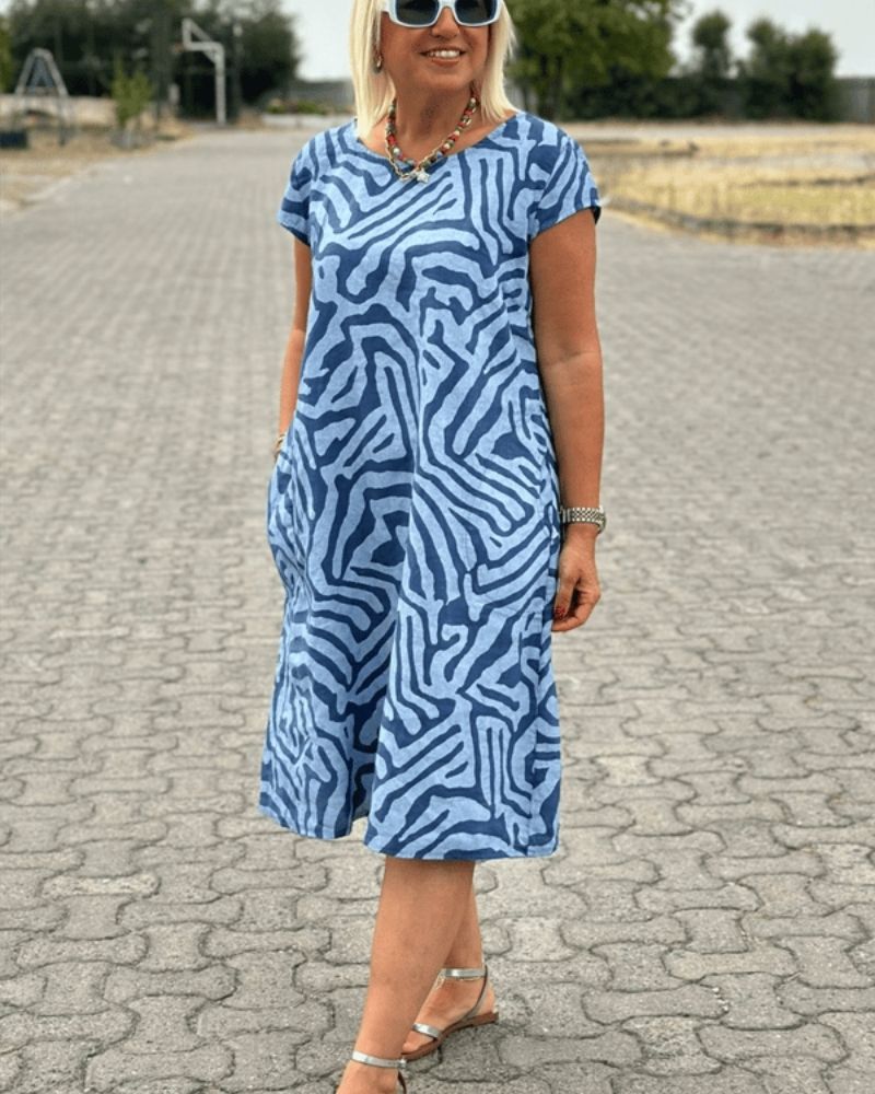 Maribel | Breezy Round-Neck Sundress