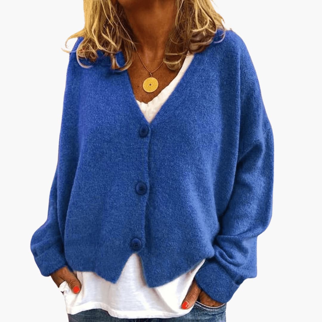 Fern™ V-Neck Button Cardigan