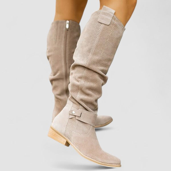 Hazel | Slouch Knee-High Boot