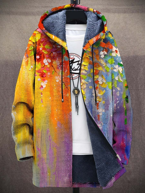 Bryony | Artful Hooded Cardigan