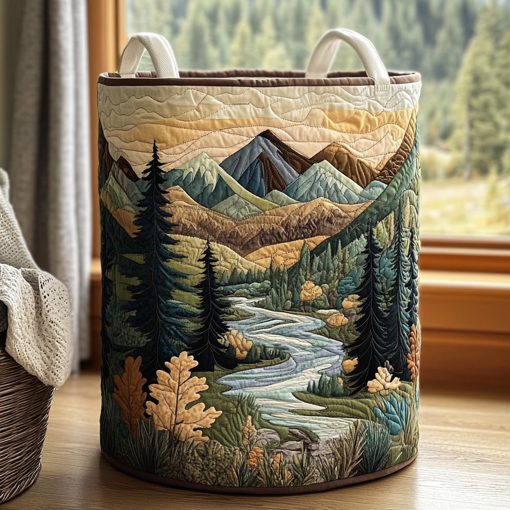 Forest Stream Laundry Basket - 2