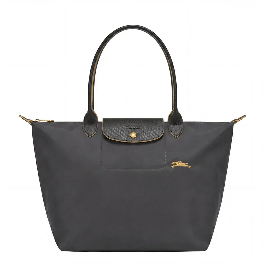 Large Foldable Nylon Bag, Golden