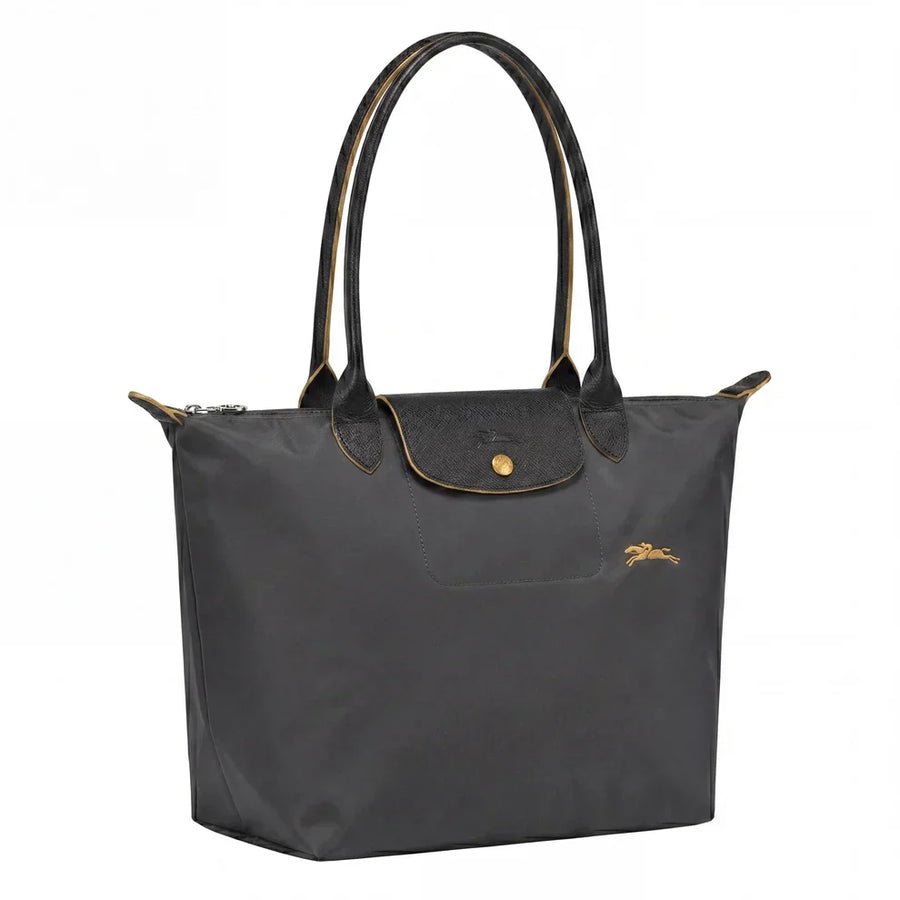 Large Foldable Nylon Bag, Golden