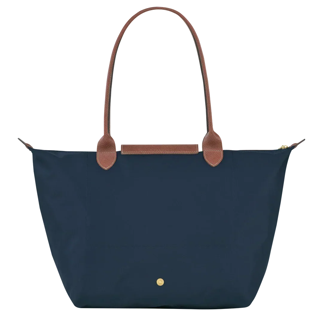 Large Foldable Nylon Bag, Navy