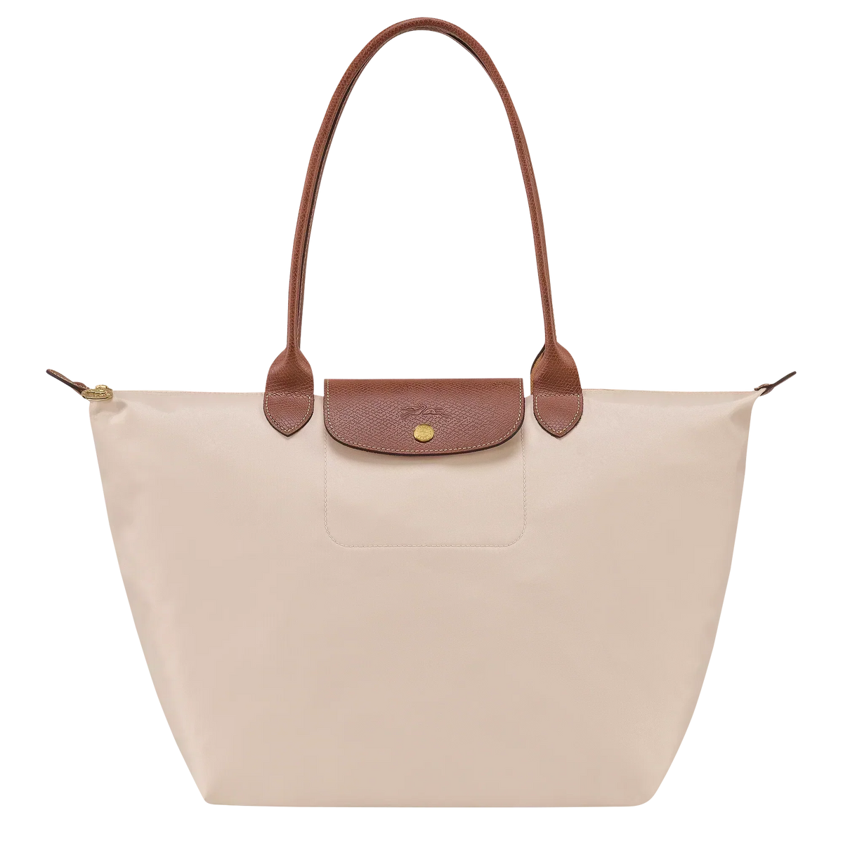 Large Foldable Nylon Bag, Paper White
