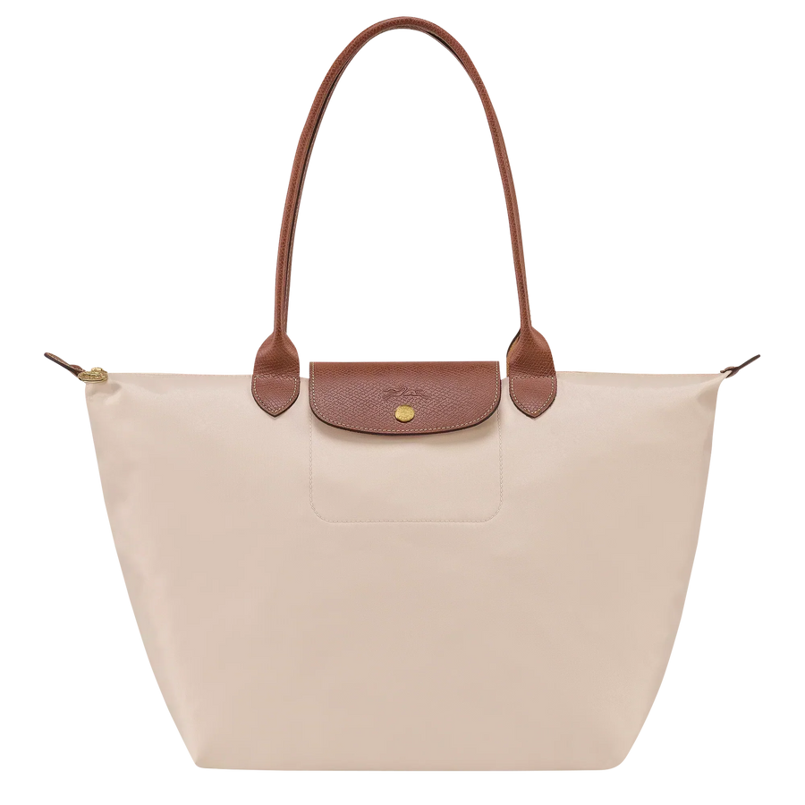 Large Foldable Nylon Bag, Paper White
