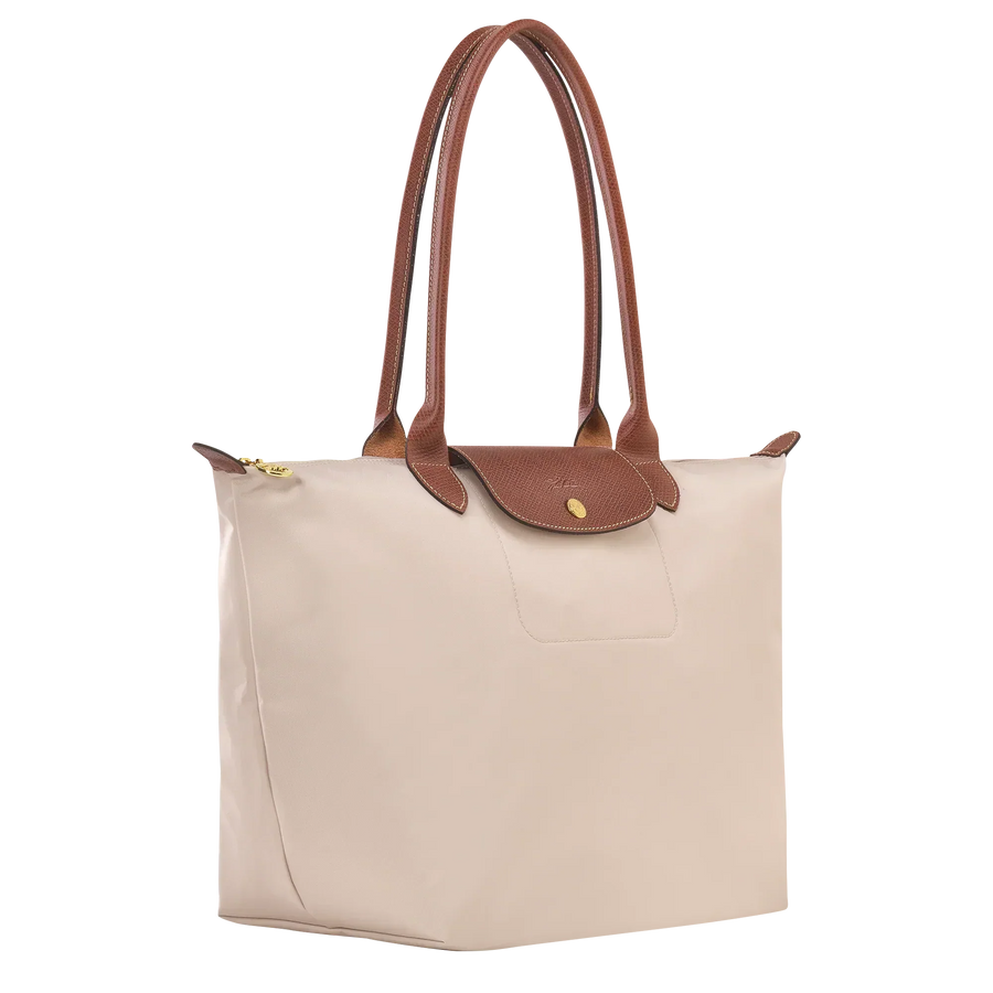 Large Foldable Nylon Bag, Paper White
