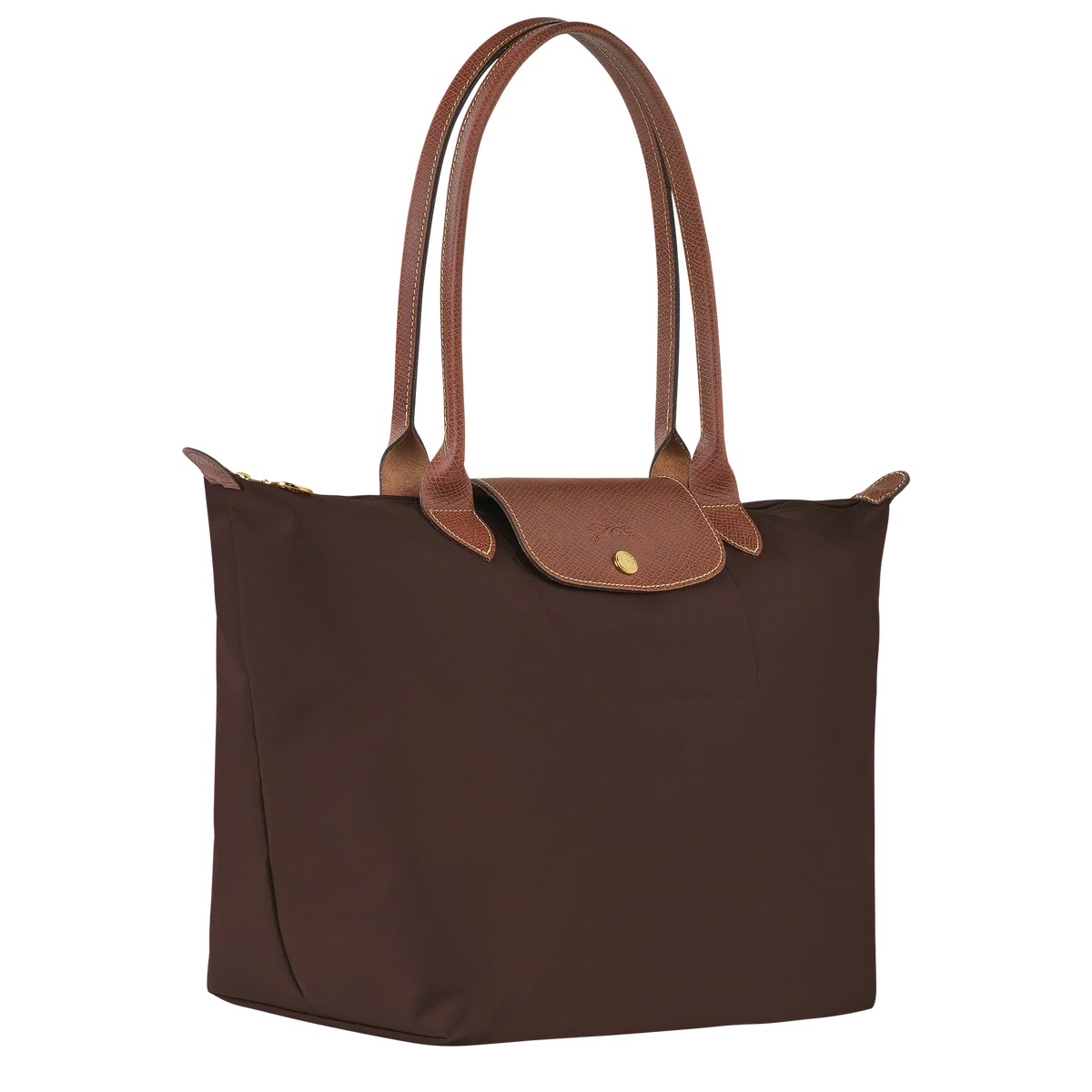 Large Foldable Nylon Bag, Ebony