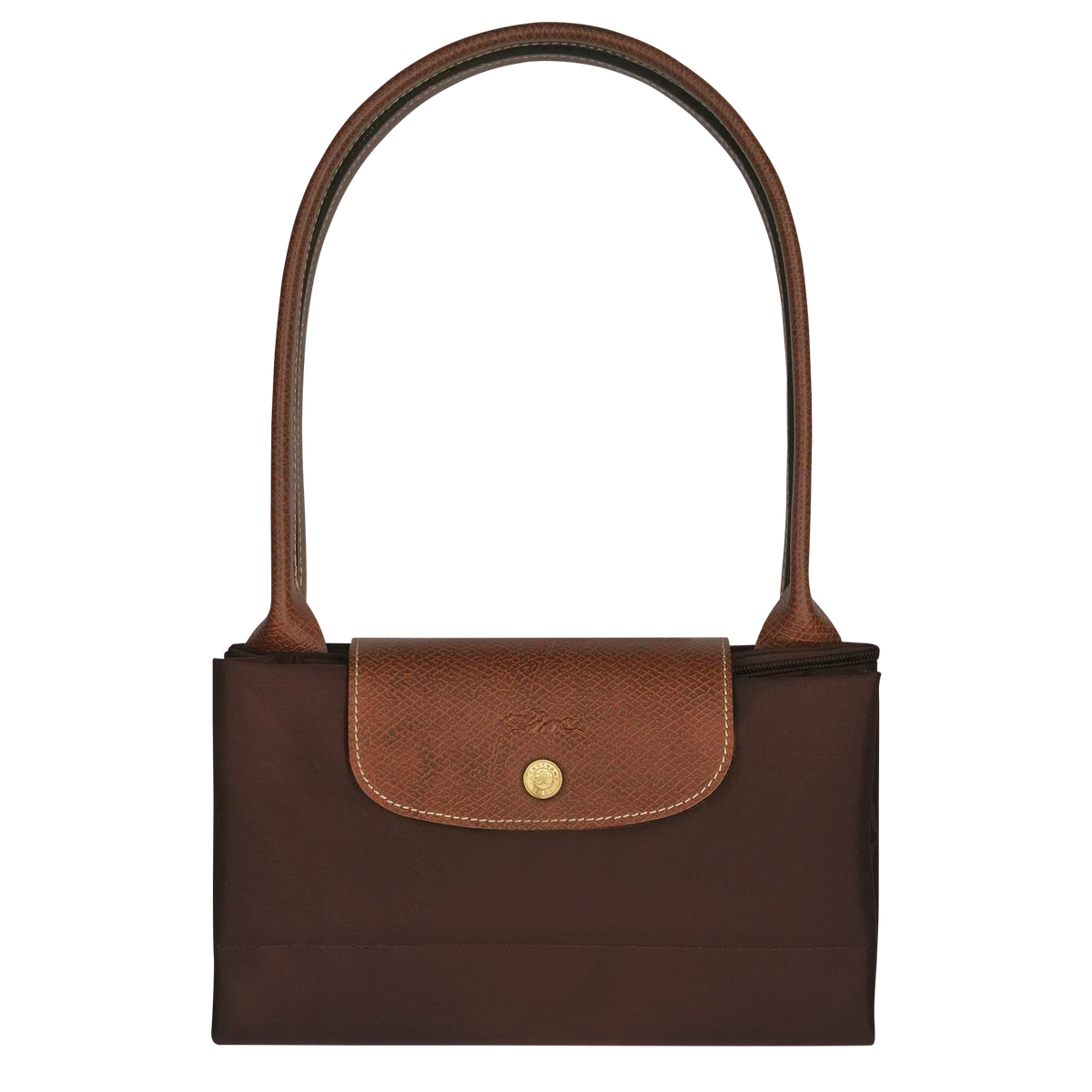 Large Foldable Nylon Bag, Ebony