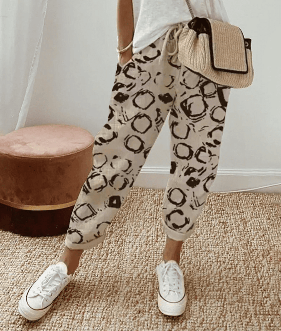 ELLE™ - FLATTERING BREATHABLE DRAWSTRING PANTS