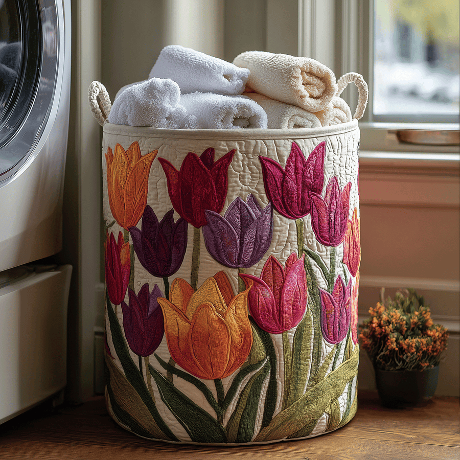 Tulip Joy Laundry Basket - 2