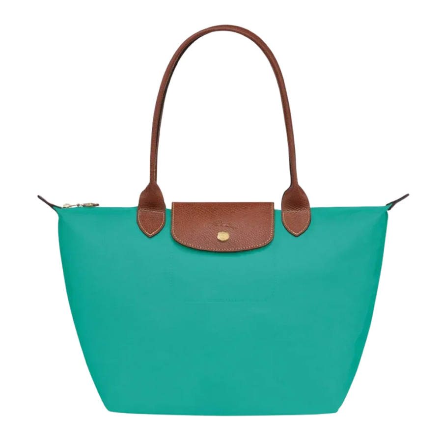 Large Foldable Nylon Bag, Turquoise