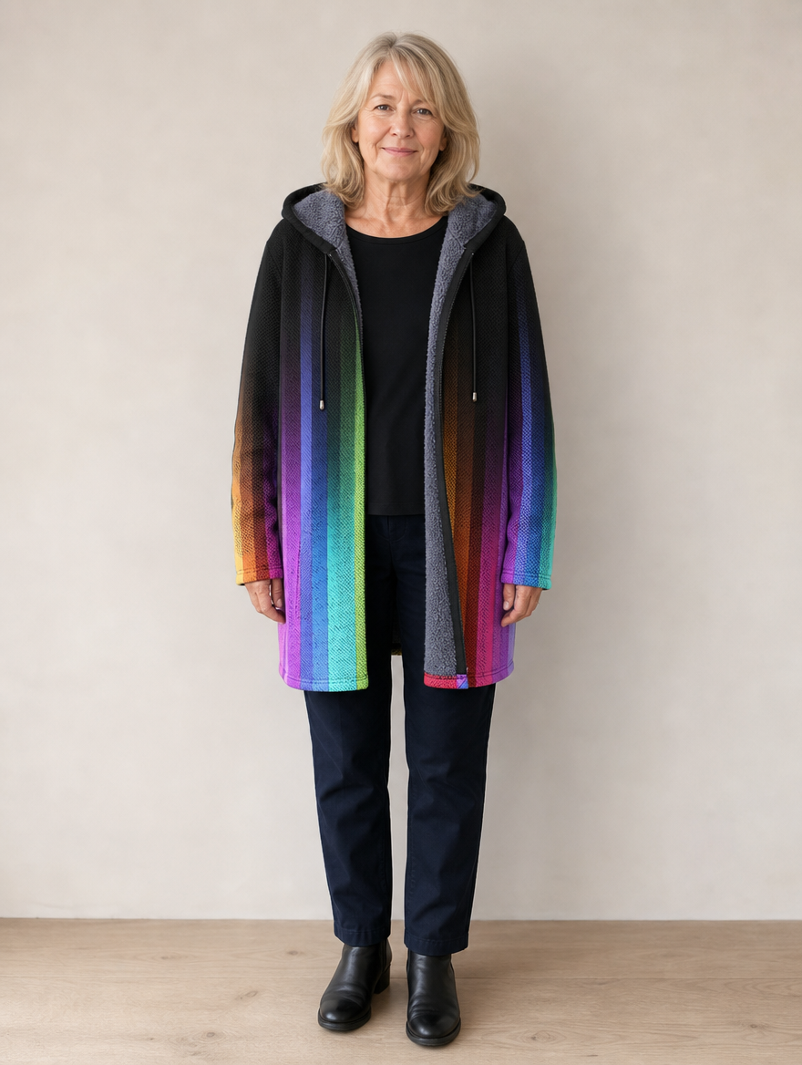 Tobias | Artistic Hooded Cardigan