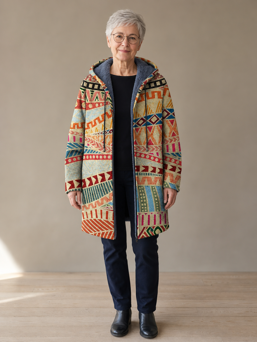 Dashiell | Artistic Hooded Cardigan