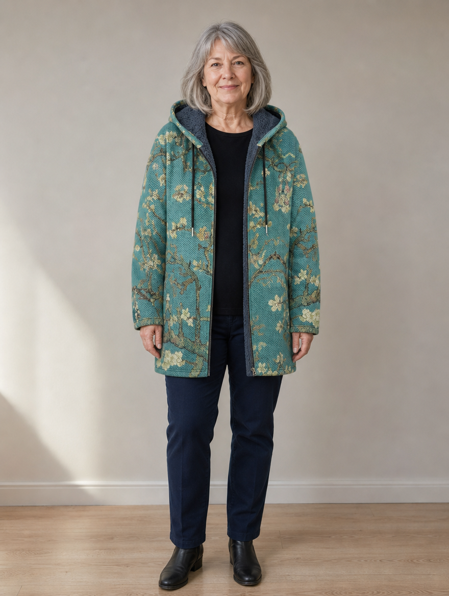 Vincent | Artful Hooded Cardigan