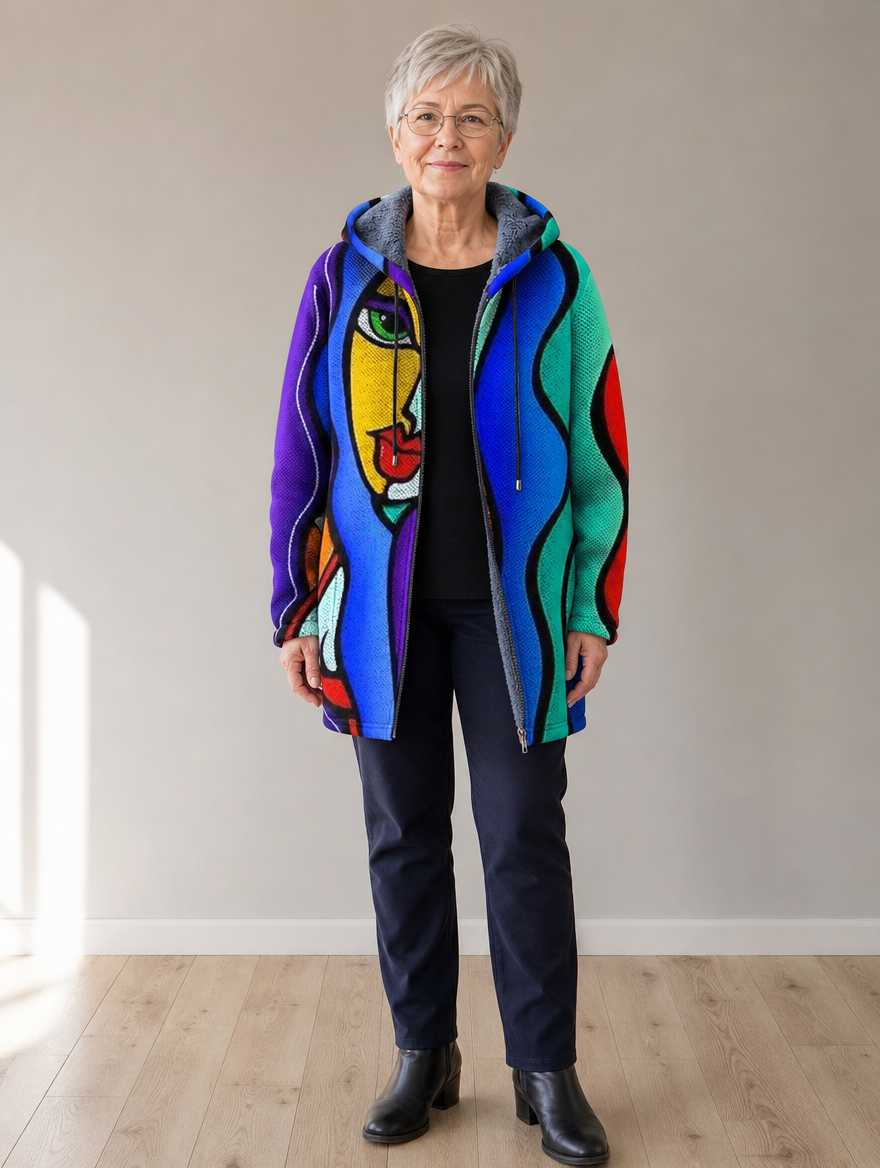 Cormac | Artistic Hooded Cardigan